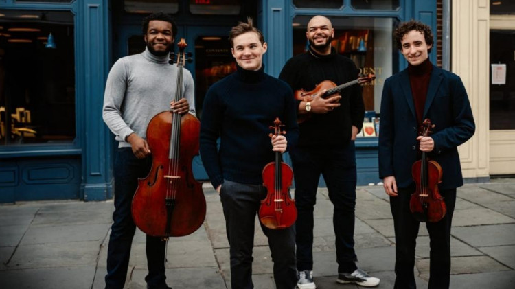 Afbeelding Isidore String Quartet met Dvořák, Mozart en Childs