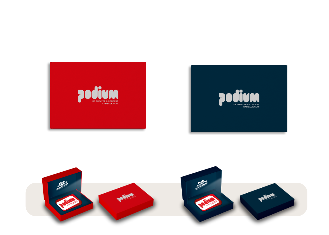 Waar kan ik betalen met de Podium Cadeaukaart?