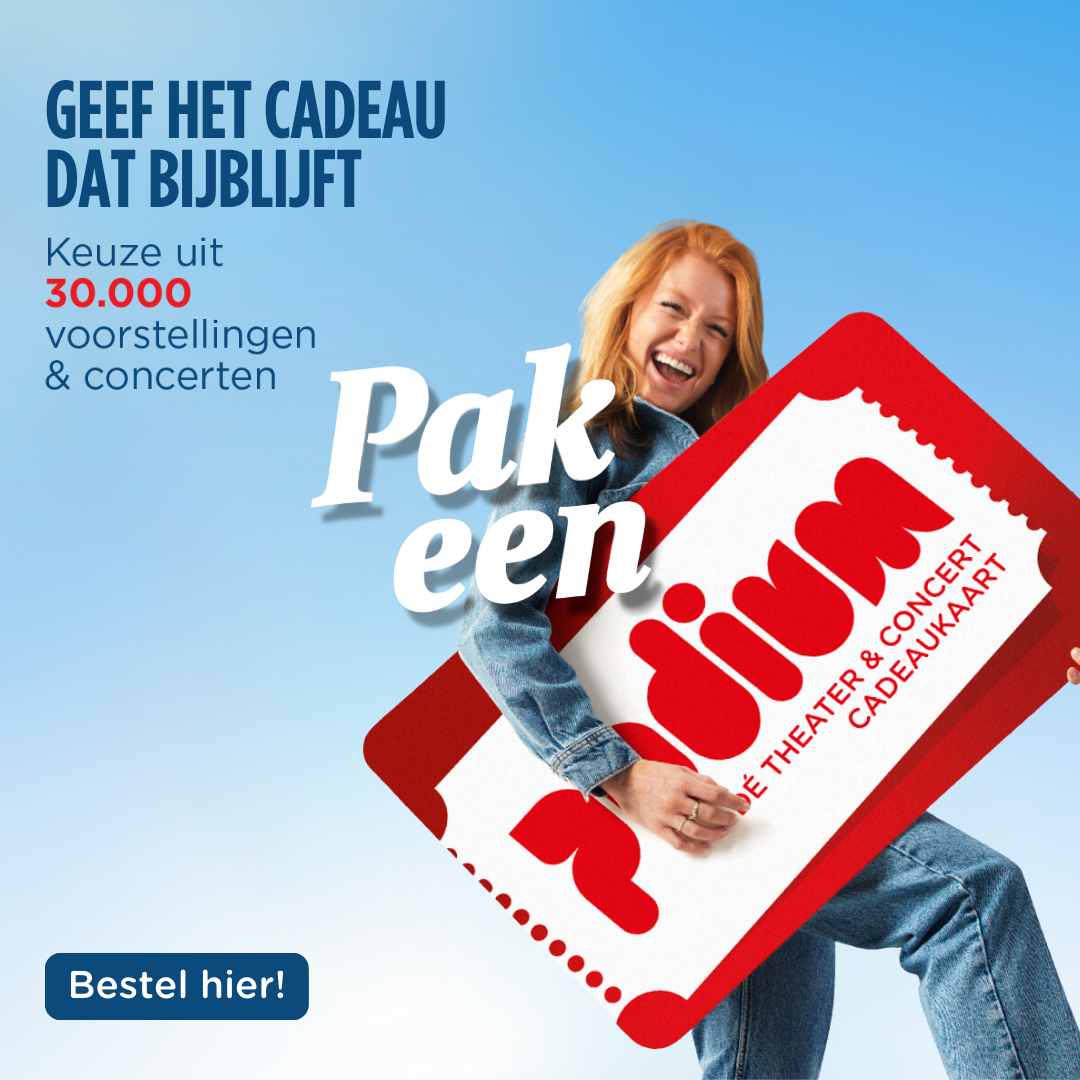 Waar kan ik betalen met de Podium Cadeaukaart?