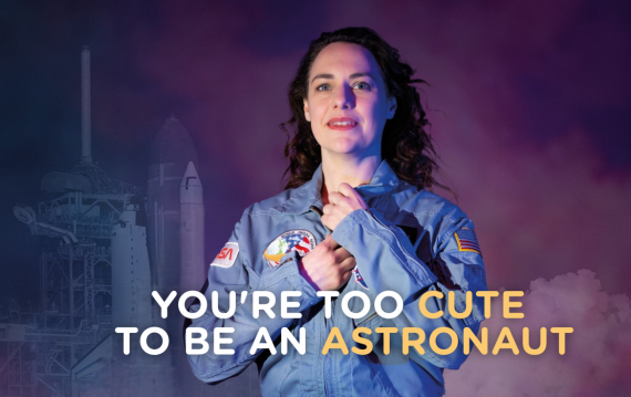 Afbeelding: Winactie You're too cute to be an astronaut