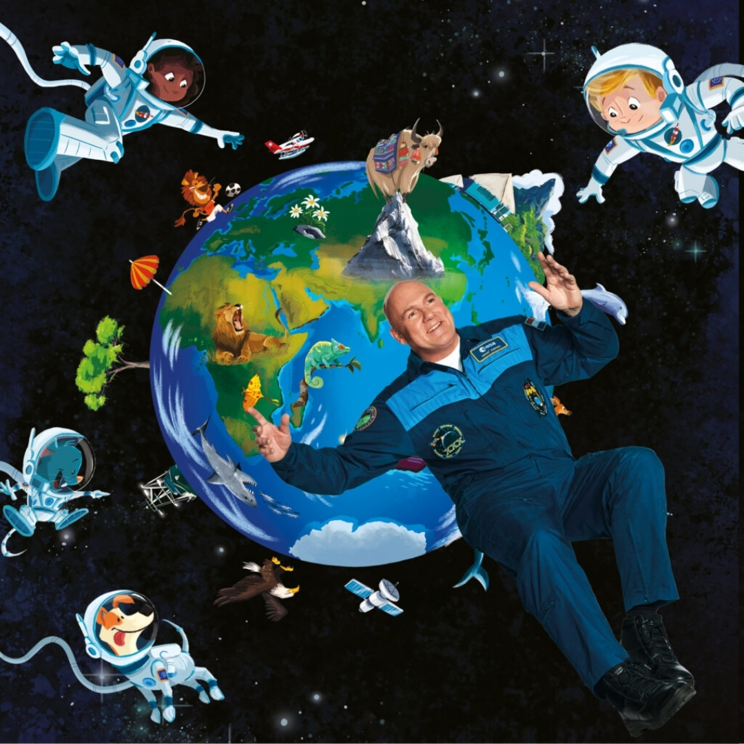 Voorstellingsbeeld Reis om de aarde met de kleine astronauten