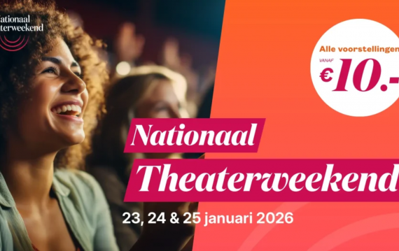 Afbeelding: Met Podium Cadeaukaart naar het Nationaal Theaterweekend