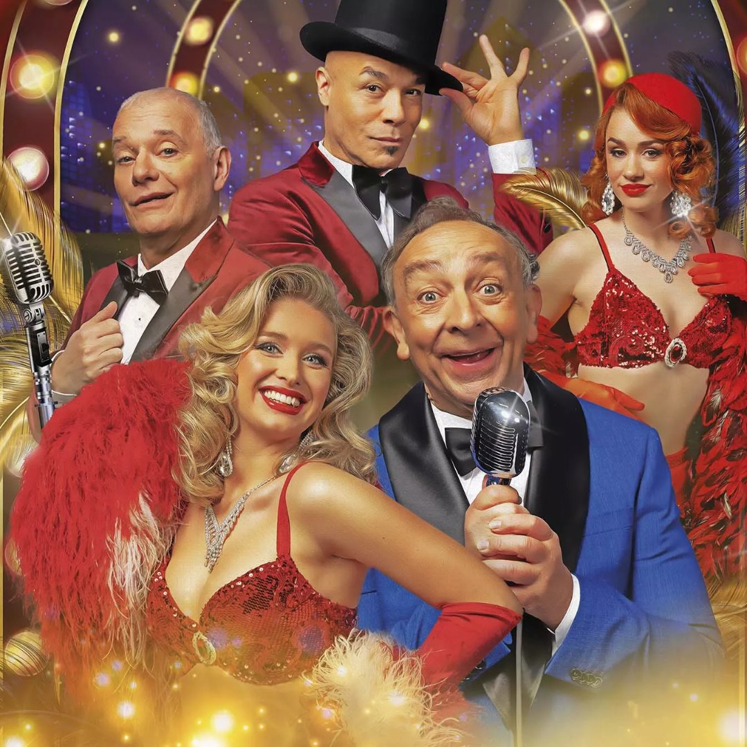 Voorstellingsbeeld Ons pap wil bij de revue